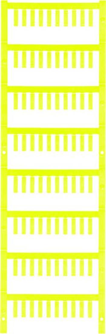 Conductor markers, MultiCard, 12 x 3,2 mm, Polyamide 66, Colour: Yellow Weidmüller Počet markerů: 400 SF 00/12 NEUTRAL GE V2Množství: 400 ks