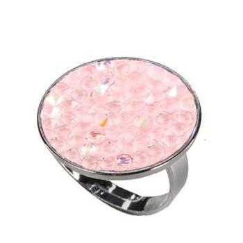 NUBIS® Prsten s krystaly Crystals from Swarovski® LIGT ROSE AB - LVX301-LRAB
