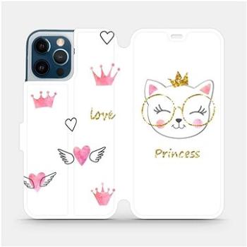 Flipové pouzdro na mobil Apple iPhone 12 Pro Max - MH03S Kočička princess (5903516377916)