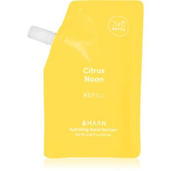 HAAN Hand Care Citrus Noon čisticí sprej na ruce s antibakteriální přísadou náhradní náplň 100 ml