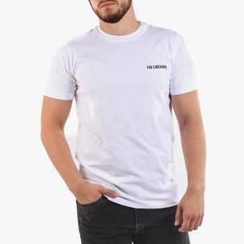 Pánské tričko Han Kjobenhavn ležérní bílé logo m-20001-12