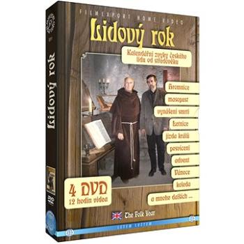 Lidový rok: Kalendářní zvyky českého (4DVD) - DVD (FHV11)