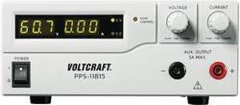 Laboratorní zdroj s nastavitelným napětím VOLTCRAFT PPS-11815, 1 - 60 V/DC, 0 - 5 A, 300 W, Počet výstupů: 2 x, Kalibrováno dle (DAkkS)