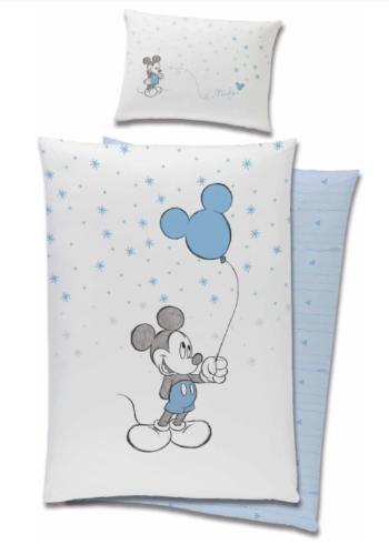 Carbotex Povlečení do dětské postýlky - Mickey Mouse modré