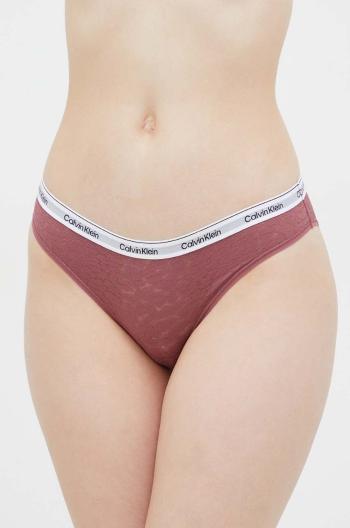 Kalhotky Calvin Klein Underwear červená barva