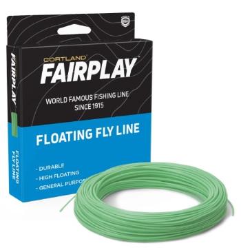 Cortland muškařská šňůra fairplay floating blue green fresh salt 84 ft - wf4f