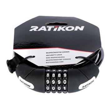 Ratikon CODE spirálový kódový 180cm/8mm, černý (8592627171826)