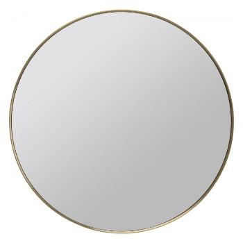 Kulaté zrcadlo Curve MO Mosaz Ø60 cm