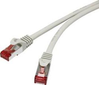 Síťový kabel RJ45 Renkforce RF-4276407, CAT 6, S/FTP, 10.00 m, šedá