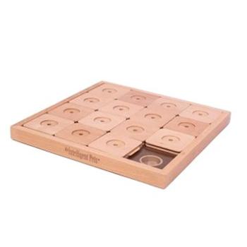 My Intelligent Pets Hlavolam pro psy Sudoku Medium Genie Wood  (MIP-M16)