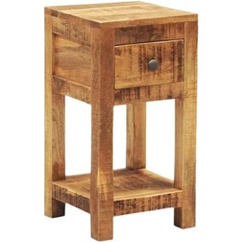 Noční /odkládací stolek z masivního dřeva, s 1 zásuvkou (241090)