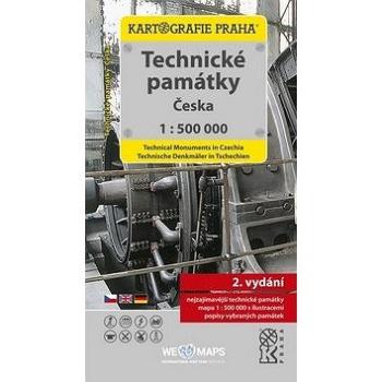 Technické památky Česka: 1:500 000 tematická mapa (978-80-7393-402-6)