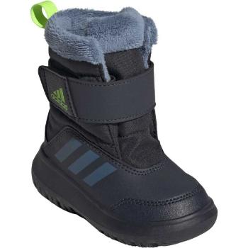 adidas WINTERPLAY I Dětské zimní boty, tmavě modrá, velikost 26