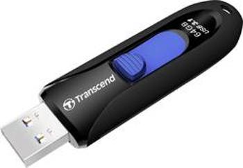 USB flash disk Transcend JetFlash® 790 TS64GJF790K, 64 GB, USB 3.2 Gen 2 (USB 3.1), černá, modrá