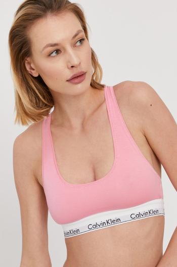 Sportovní podprsenka Calvin Klein Underwear růžová barva