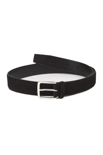 OPASEK GANT CLASSIC SUEDE BELT černá 85