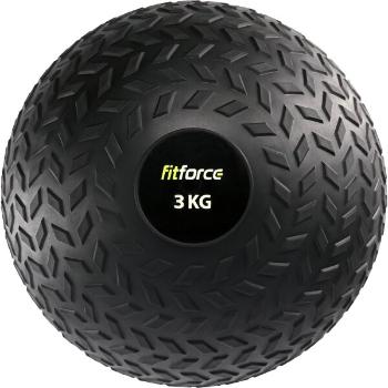 Fitforce SLAM BALL 3 KG Medicinbal, černá, velikost