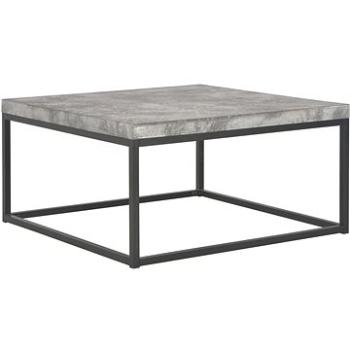 Konferenční stolek 75x75x38 cm betonový vzhled (247373)