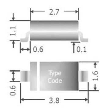 Rychlá spínací dioda TRU COMPONENTS TC-1N4148W, 1582022, SOD-123 , 150 mA, 75 V