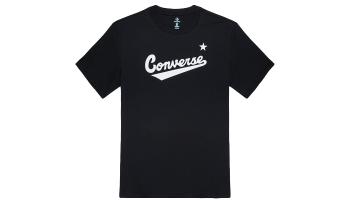 Converse M Center Front Logo Tee černé 10018235-A01