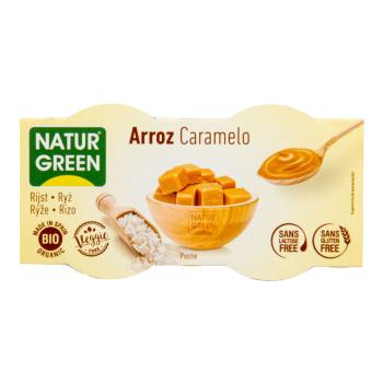 NaturGreen Dezert rýžový s karamelem 2x125 g BIO 250 g