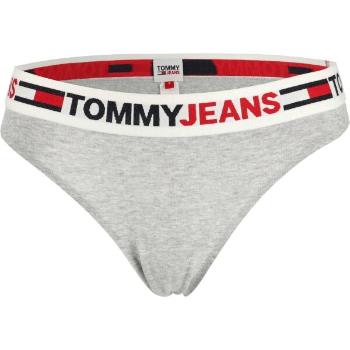 Tommy Hilfiger TOMMY JEANS ID-THONG Dámská tanga, šedá, velikost S