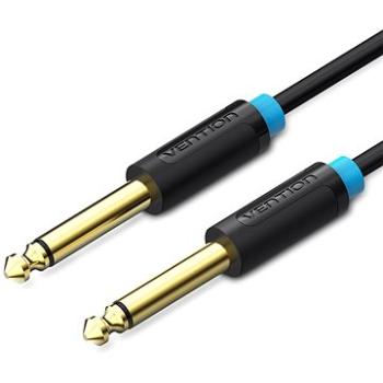 Vention 6.3mm Jack Male to Male Audio Cable 2m Black (BAABH)