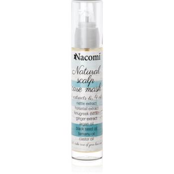 Nacomi Natural Scalp Care Mask pečující maska na vlasy a vlasovou pokožku 50 ml