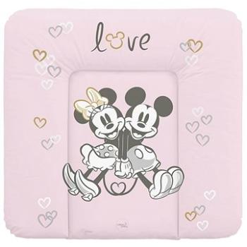 CEBA BABY přebalovací podložka měkká na komodu 75 × 72 cm, Disney Minnie & Mickey Pink (5907672336671)