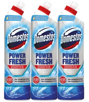 Domestos Power Fresh Ocean 3 x 700 ml