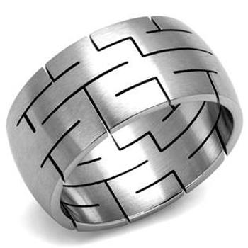 Šperky4U Pánský ocelový prsten - velikost 65 - OPR1065-65