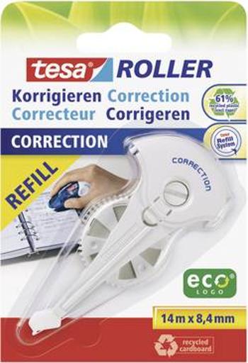 Tesa ROLLER 59986 doplňovací kazeta do korekčního válečku, 8.4 mm, 14 m, bílá, 1 ks