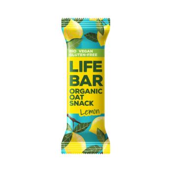 Tyčinka Lifebar Oat snack citronový 40 g BIO LIFEFOOD