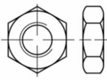 Šestihranné matice TOOLCRAFT TO-5453598, M2,5, N/A, mosaz, 100 ks