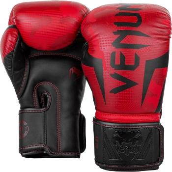 Venum ELITE BOXING GLOVES Boxerské rukavice, červená, velikost 12