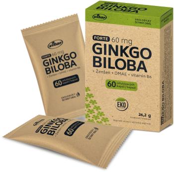 Vitar Ginkgo biloba 60 mg + DMAE +Vitamín B6 EKO 60 kapslí