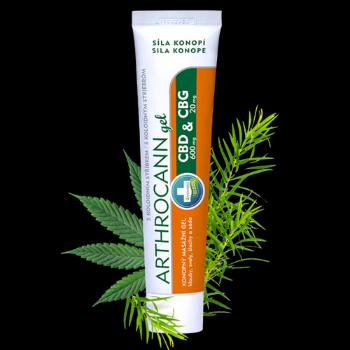 Annabis Arthrocann gel na klouby, svaly, šlachy CBD+CBG 75 ml