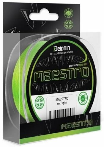 Delphin MAESTRO Fluo Green 0,13 mm 150 m 8 kg Vasec