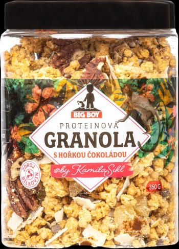 Big Boy ® Proteinová granola s hořkou čokoládou by @kamilasikl 360 g
