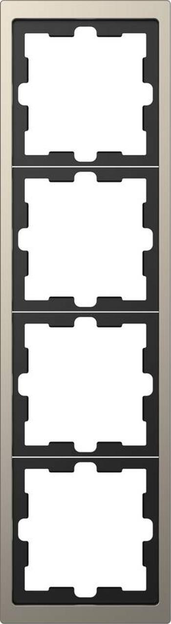 Merten rámeček kryt Systém design niklová MEG4040-6550