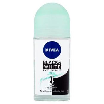 Nivea Kuličkový antiperspirant Invisible Fresh Black&White 48H (Anti-Perspirant) 50 ml