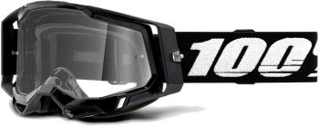 100% Racecraft 2 Goggle Black - Clear Lens uni