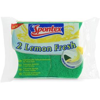 SPONTEX Lemon Fresh houbička na nádobí 2 ks (9001378702665)
