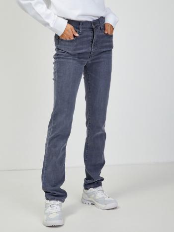 Levi's® 724™ High Rise Straight Jeans Šedá