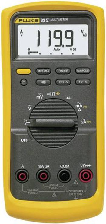 Digitální multimetr Fluke 83V/EUR, Kalibrováno dle (DAkkS)