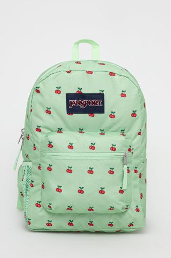 Batoh Jansport zelená barva, velký, vzorovaný