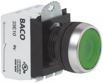 Tlačítko BACO L21AH10H (BAL21AH10H), 22,3 mm, 600 V, 10 A, šroubovací, červená