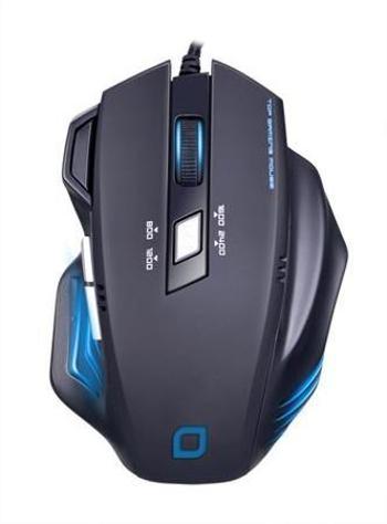 EVOLVEO MG648 herní myš s rozlišením 2400DPI, USB, 6 programovatelných tlač., černá, MG648
