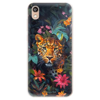 Odolné silikonové pouzdro iSaprio - Flower Jaguar - Huawei Honor 8S