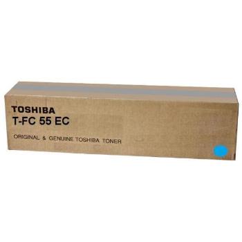 TOSHIBA T-FC55EC - originální toner, azurový, 26500 stran